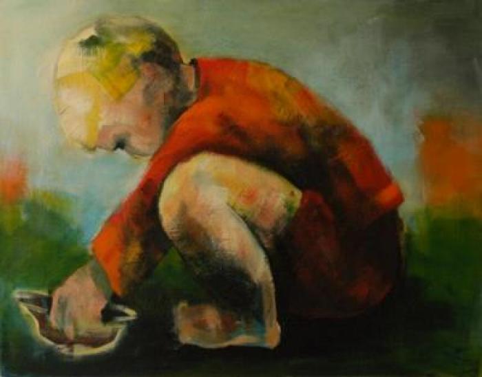 Kleine goudzoeker